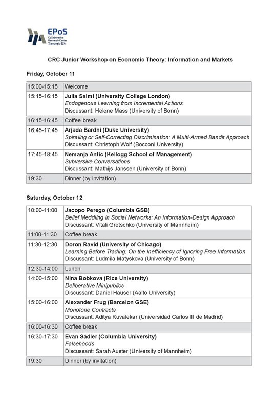 Junior workshop Economic Theory Information and Markets.pdf