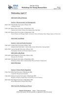 Schedule YRW Bingen 2024