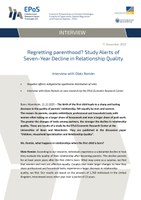 Regretting parenthood? Study Alerts of Seven-Year Decline in Relationship Quality