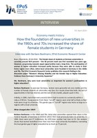 Economy meets history: How the foundation of new universities in the 1960s and 70s increased the share of female students in Germany