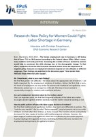 Research: New Policy for Women Could Fight Labor Shortage in Germany