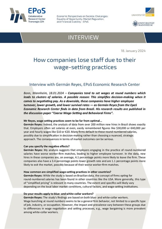 How companies lose staff due to their wage-setting practices