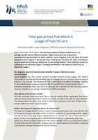 How gas prices fuel electric usage of hybrid cars