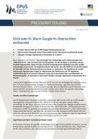 Klick oder KI: Wann Google KI-Übersichten einblendet