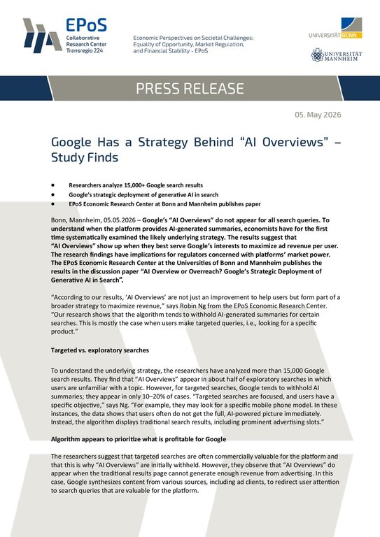 Google Has a Strategy Behind “AI Overviews” –  Study Finds