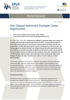 How Delayed Retirement Reshapes Career  Opportunities