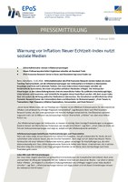 Inflationswarnung: Neuer Echtzeitindex nutzt Soziale Medien
