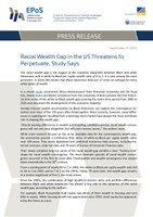 Racial Wealth Gap in the US Threatens to Perpetuate, Study Says