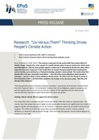 Research: “Us-Versus-Them” Thinking Drives  People’s Climate Action