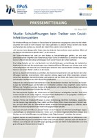 Studie: Schulöffnungen kein Treiber von Covid-Infektionszahlen