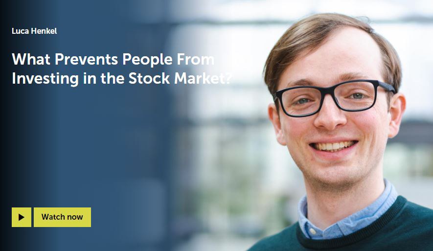 Video by Luca Henkel: What Prevents People From Investing in the Stock Market?
