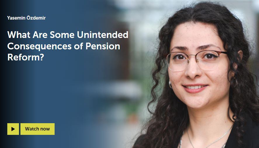 Video by Yasemin Özdemir: How Pension Policies Counteract Government Goals
