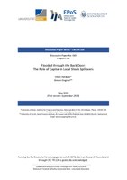 Flooded Through the Back Door: The Role of Capital in Local Shock Spillovers