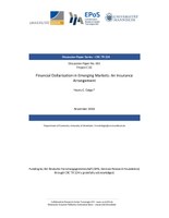 Financial Dollarization in Emerging Markets: An Insurance Arrangement