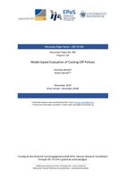 Model-Based Evaluation of Cooling-off Policies