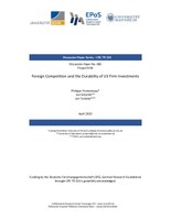 Foreign Competition and the Durability of US Firm Investments