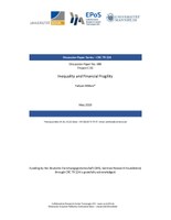 Inequality and Financial Fragility