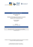 Visibility of Technology and Cumulative Innovation: Evidence From Trade Secrets Laws