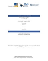 Shareholder Votes on Sale