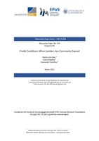 Credit Conditions When Lenders Are Commonly Owned