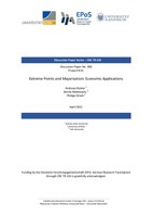 Extreme Points and Majorization: Economic Applications