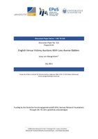 English Versus Vickrey Auctions with Loss-Averse Bidders