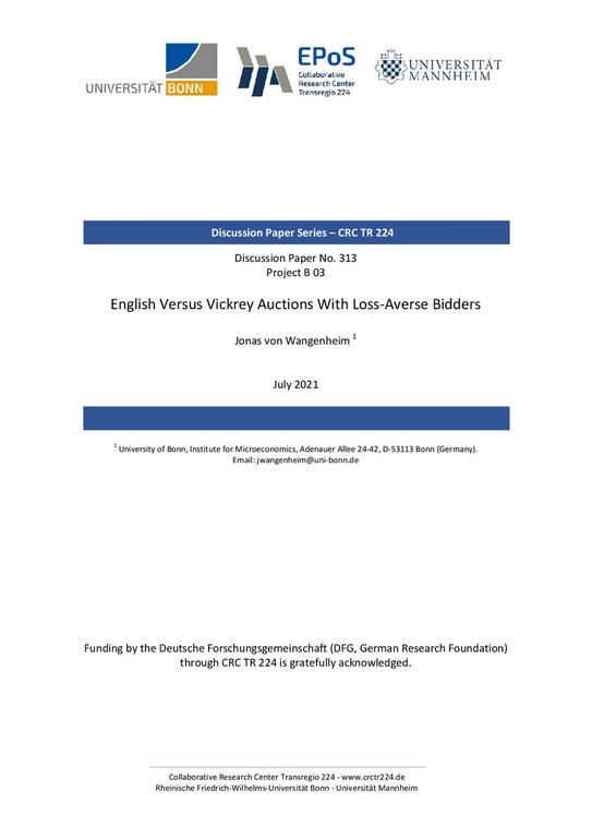 English Versus Vickrey Auctions with Loss-Averse Bidders