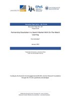 Partnership Dissolution in a Search Market with On-The-Match Learning