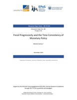 Fiscal Progressivity and the Time Consistency of Monetary Policy