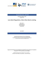 Less Bank Regulation, More Non-Bank Lending
