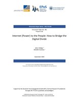 Internet (Power) to the People: How to Bridge the Digital Divide