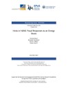 Hicks in HANK: Fiscal Responses to an Energy Shock