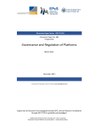 Governance and Regulation of Platforms