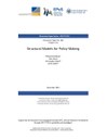 Structural Models for Policy-Making