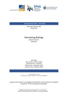 Harvesting Ratings