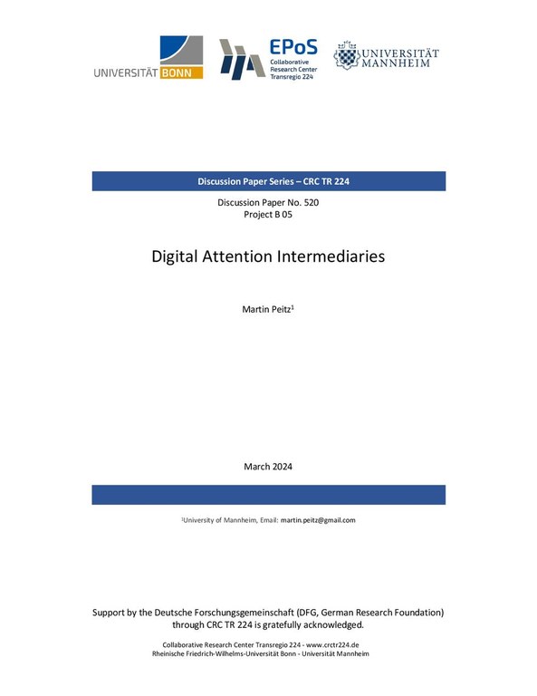 Digital Attention Intermediaries