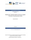 Adolescents’ Mental Health and Human Capital: The Role of Socioeconomic Rank