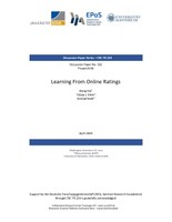 Learning from Online Ratings