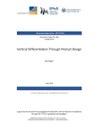 Vertical Differentiation Through Product Design
