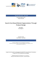 Search-Cost-Based Market Segmentation Through Product Design