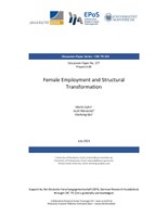 Female Employment and Structural Transformation