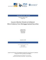 Insurers Monitor Shocks to Collateral: Micro Evidence from Mortgage-backed Securities