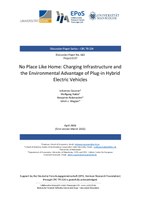 No Place Like Home: Charging Infrastructure and the Environmental Advantage of Plug-in Hybrid Electric Vehicles