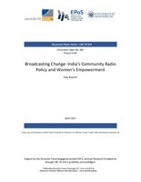 Broadcasting Change: India's Community Radio Policy and Women's Empowerment