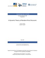 A Dynamic Theory of Random Price Discounts