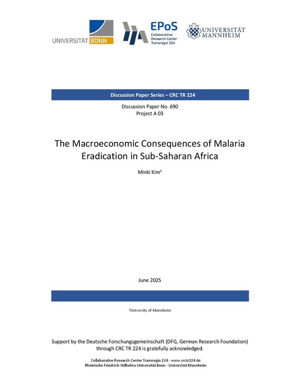 The Macroeconomic Consequences of Malaria Eradication in Sub-Saharan Africa