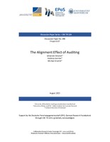 The Alignment Effect of Auditing