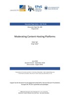 Moderating Content-Hosting Platforms