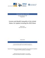 Income and Wealth Inequality in the United  States: An Update Including the 2022 Wave