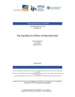 The Equilibrium Effects of Mortality Risk